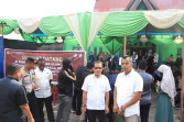 Ketua dan Sejumlah Anggota DPRD Meranti Dampingi Kapolda Riau Tinjau PSU di Tanjung Peranap